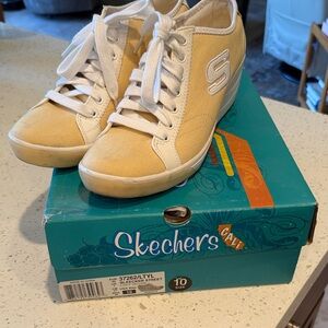 Skechers wedged shoes size 10